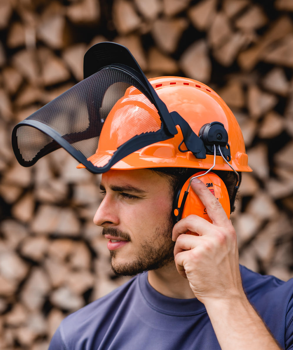 Forst mit Gehörschutz bestellen für und Forsthelm, Visier Schutzhelm und online bei » Garten KOX